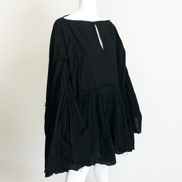 Junya Watanabe Poncho Avante-Garde Ruffle Wrap Tie from Kat Von D Charity Rare M - Picture 7 of 12